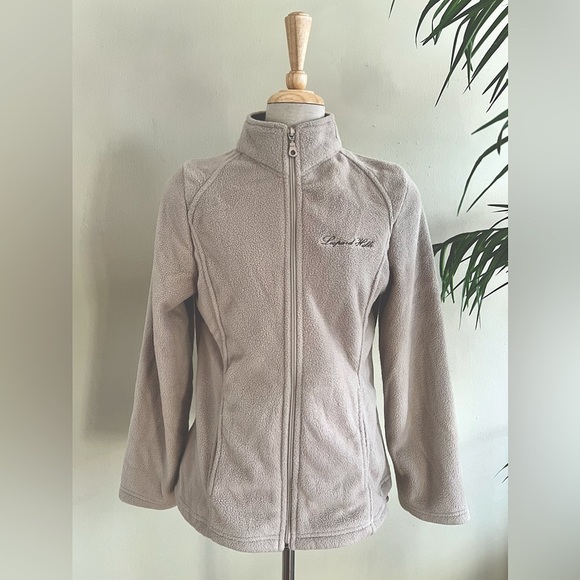African Nature Co. Jackets & Blazers - Beige Safari Fleece Jacket | Zippered Top | Adjastable Bottom | 32 US 0-2